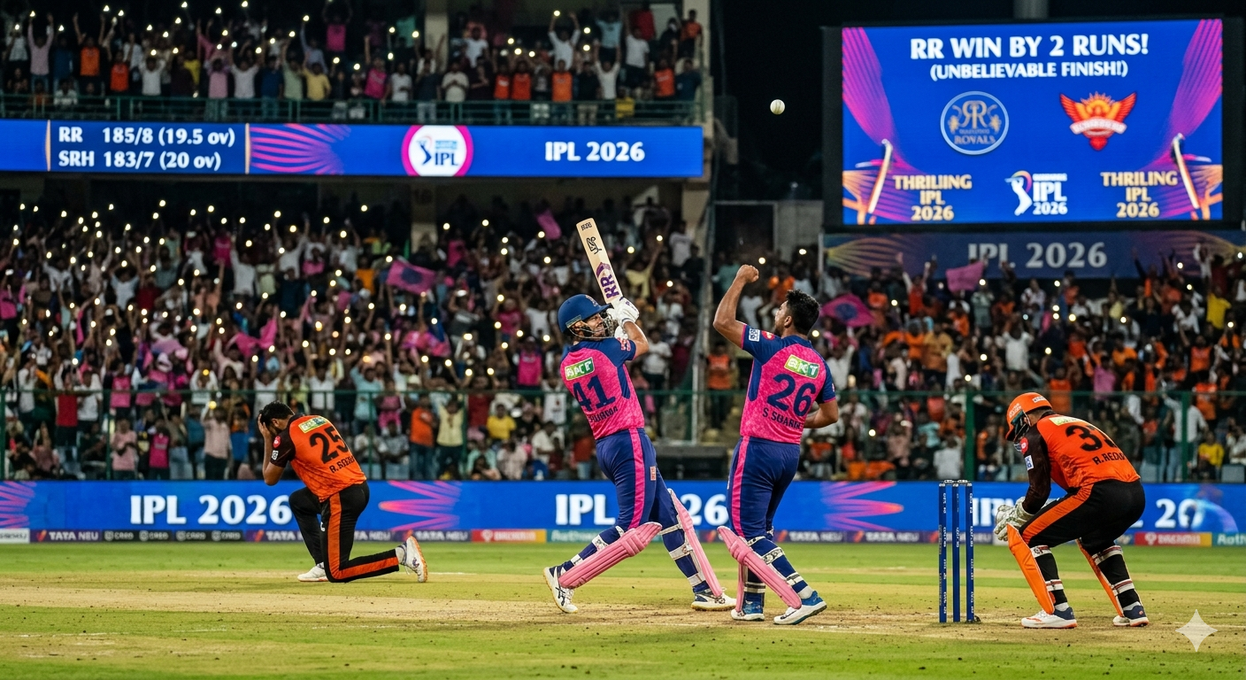 SRH vs RR 2026