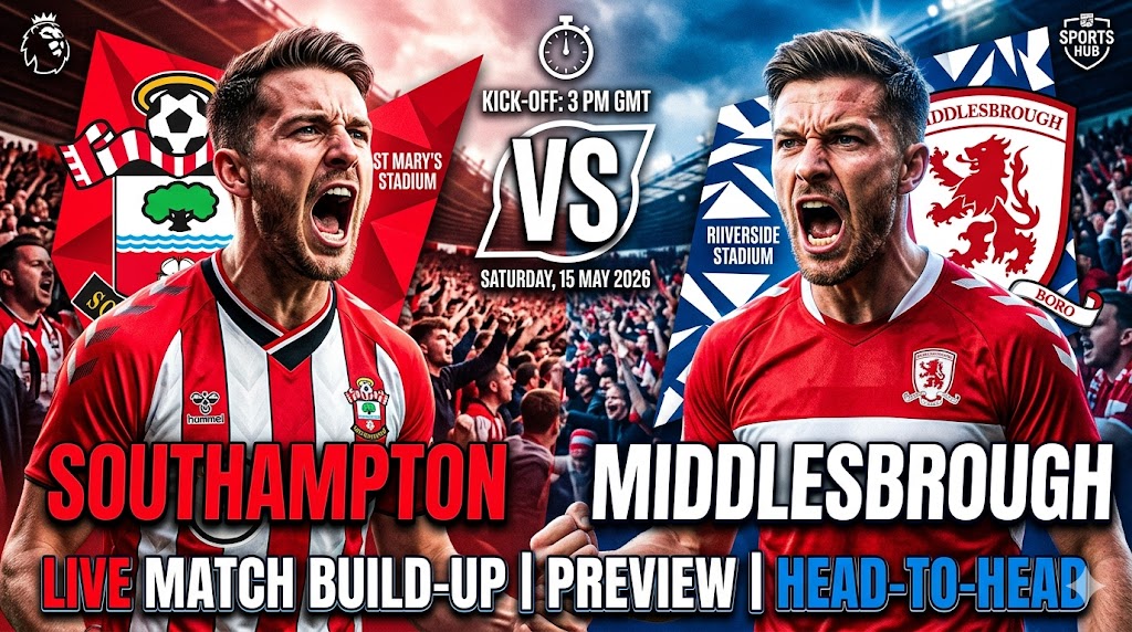 Southampton vs Middlesbrough